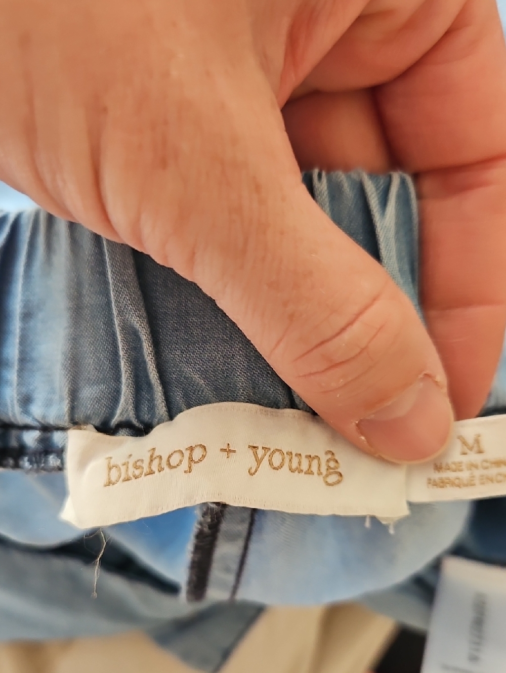 Bishop + Young Royale Marabella Wide Leg Pants, M, 8, Coastal, Euro-Summer - Picture 12 of 13